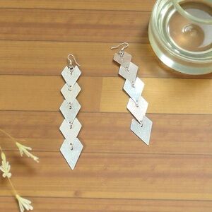 Elegant Silver Dangle Earrings
